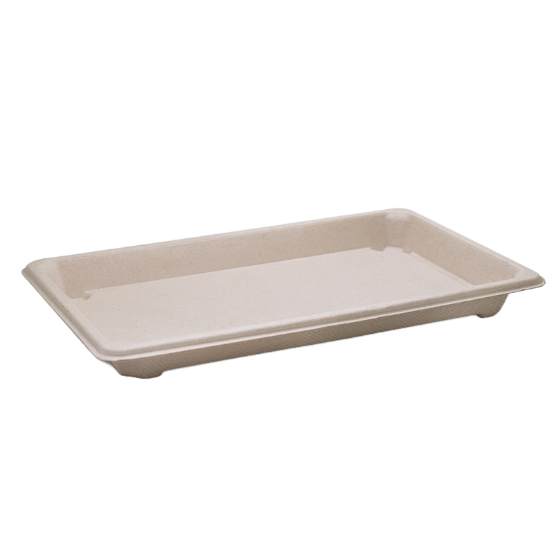 Sugarcane Sushi Trays Natural Extra Large