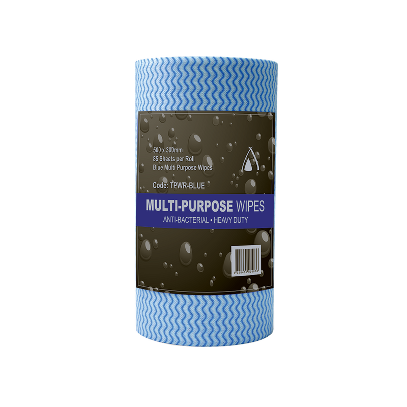 Blue Heavy Duty Wiper Roll 50cm x 30cm