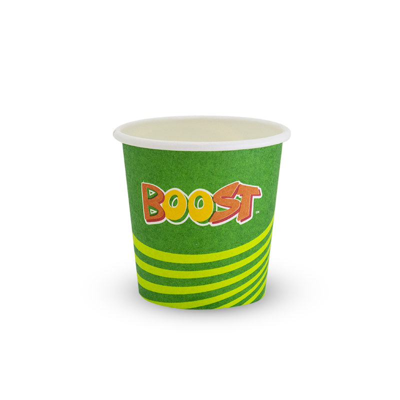 4oz Boost Single Wall Paper Sampling Cup x 1000
