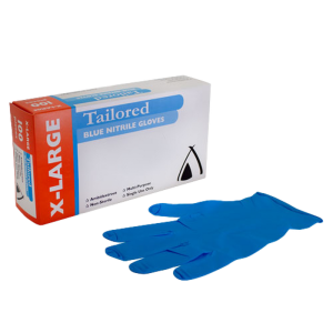 1 Pack x Nitrile Gloves Extra Large Blue