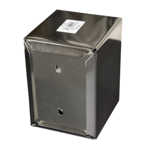 Stainless Steel Napkin Dispenser D Fold x 1