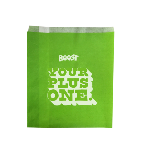 1 Pack - New Boost Juice Protein Ball Paper Bag x 500