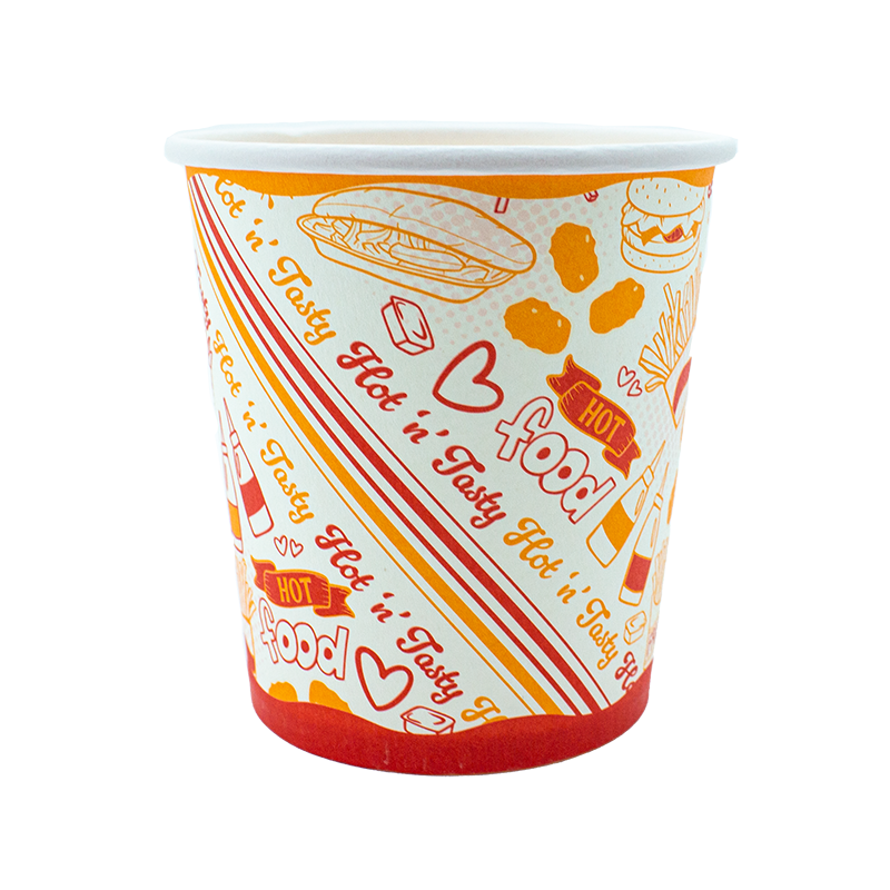 12oz Future Friendly Paper Chip Cup PLA Lining