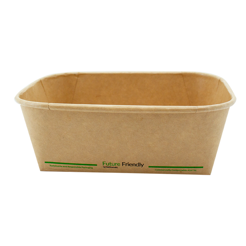 650ml Rectangular Kraft Takeaway Container