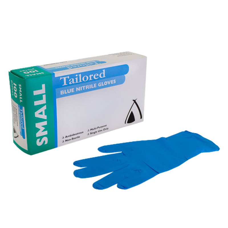 Gloves Nitrile Small Blue