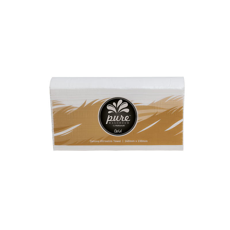Pure Washroom by Huhtamaki Gold Range Ultraslim Hand Towel x 2400