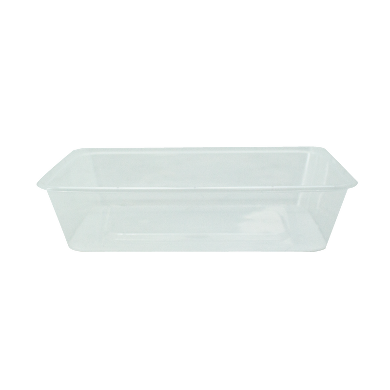 500ml Clear Takeaway Container Rectangular