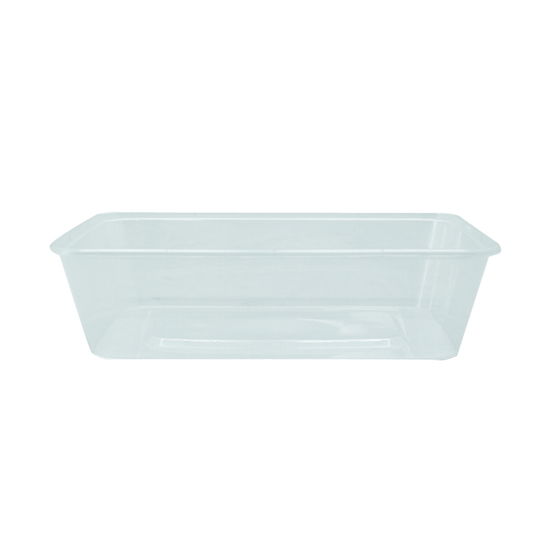 650ml Clear Takeaway Container Rectangular