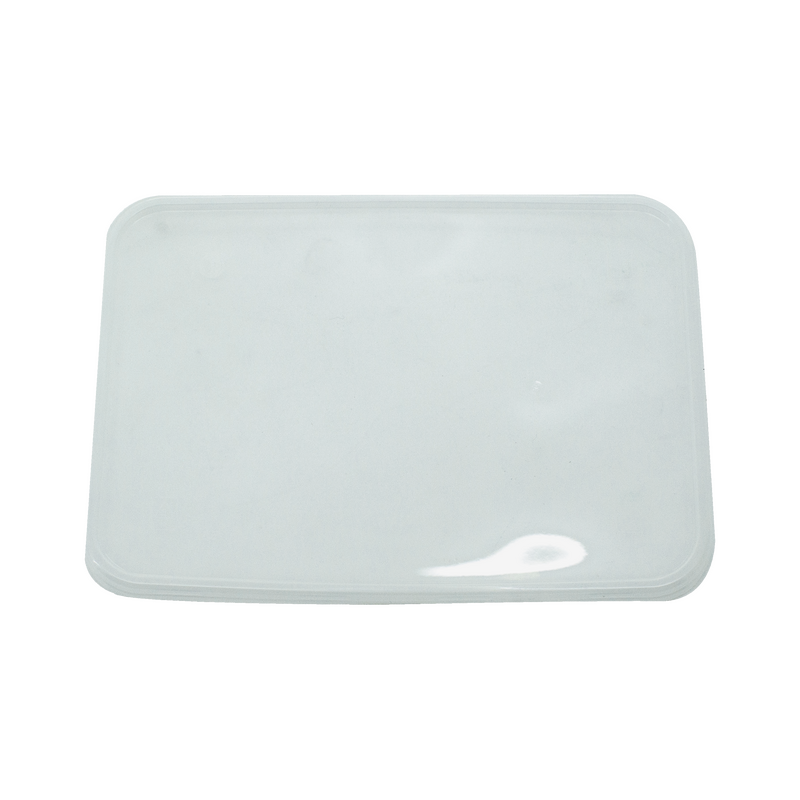 Clear Takeaway Freezer Container Lid Rectangular