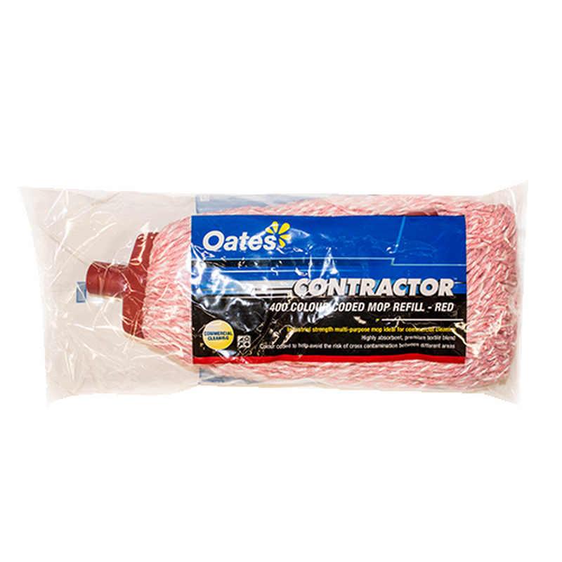 Mop Head Contractor Red