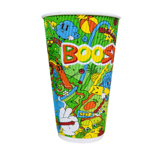 20oz Boost Juice Summer 2025 Triple Wall Corrugated Aqueous Lined Cup