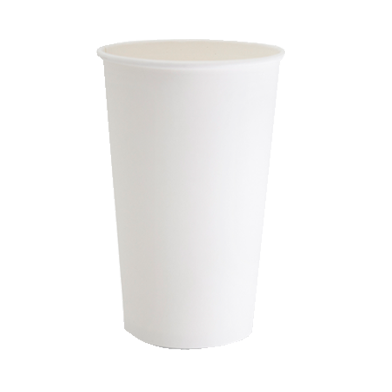 500ml Single Wall White PE Hot Cup