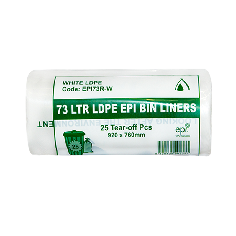 LDPE EPI Garbage Bin Liners