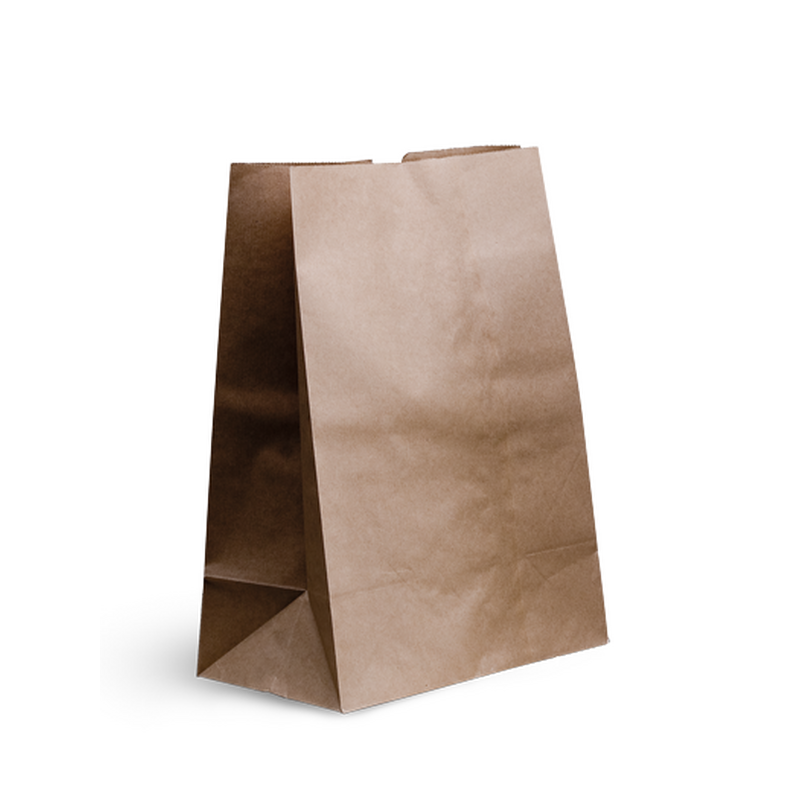 FSC® Mix Credit Kraft Brown SOS Blocked Bottom Paper Bag 430L x 310W x 175G mm