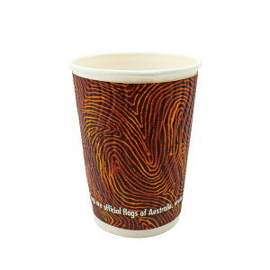 400ml Callisto Double Wall Indigenous PLA Hot Cup