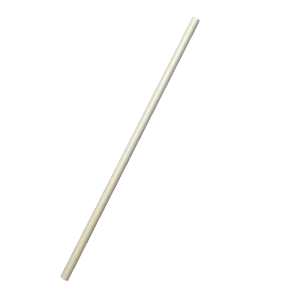 White Paper Straw Jumbo 4 Ply - 205mm
