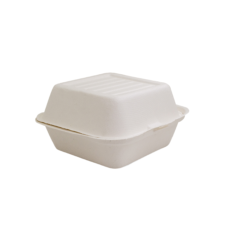 6” x 6” Sugarcane Burger Clam