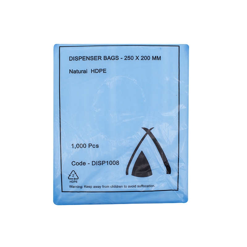 HDPE Natural Dispenser Bag 450 x 300mm