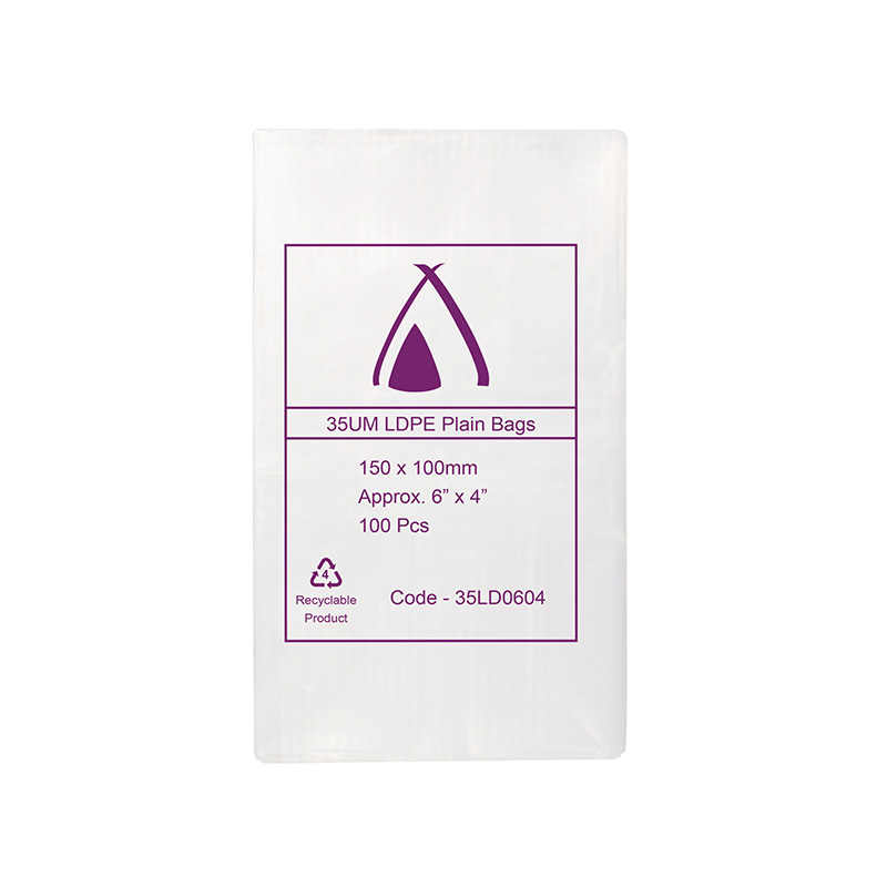 LDPE Clear (6x4") 35um Bag - Image 2