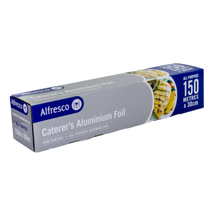Alfresco by Huhtamaki Caterer's Aluminium Foil All Purpose 150M x 30cm