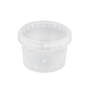 Chanrol 280ml Clear Tamper Evident Round Containers