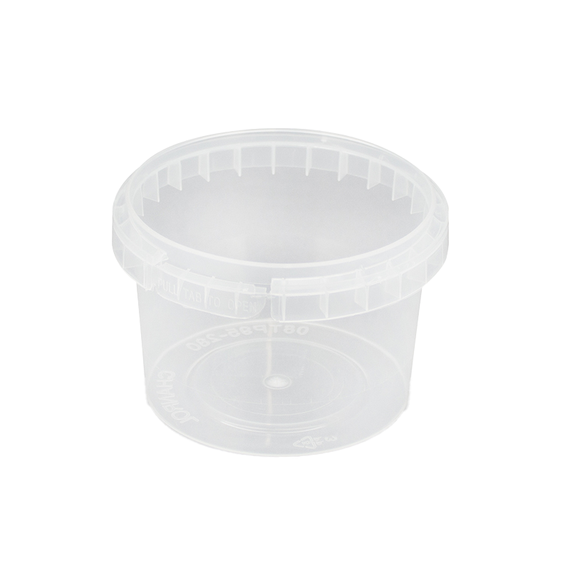 Chanrol 280ml Clear Tamper Evident Round Containers