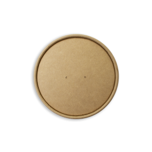 Kraft Food Containers and Lids - Kraft Paper, 8-12oz Extra Small Lid