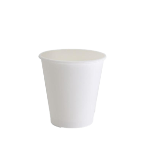 True Fill Single Wall PE Hot Cup White 10oz