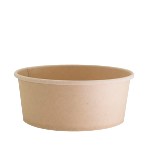Bamboo Bowls - 24oz, Bamboo Paper + PLA Lining