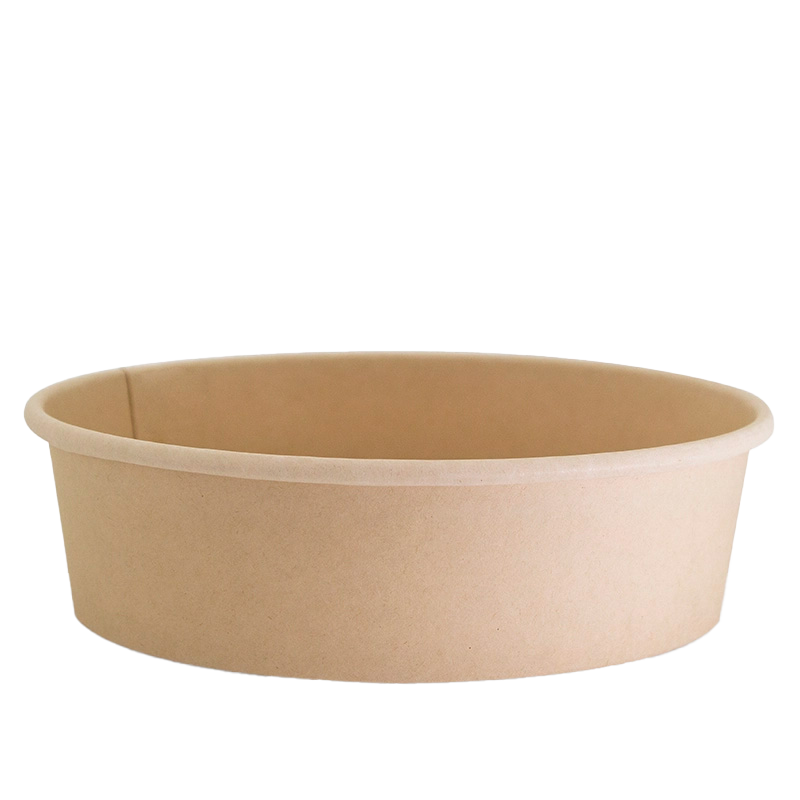 Bamboo Bowls - 30oz, Bamboo Paper + PLA Lining