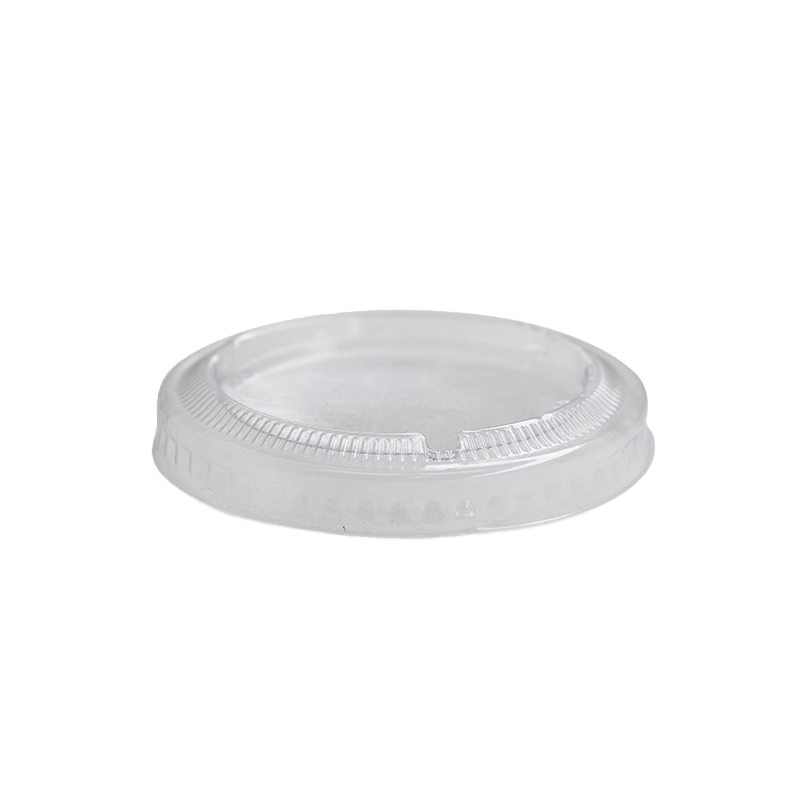 PET Lid for 1 & 2oz Sugarcane Portion Cup