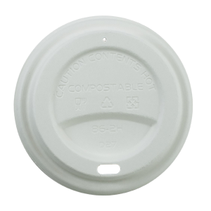 True Fill Moulded Fibre Coffee Cup Lid 86.5mm