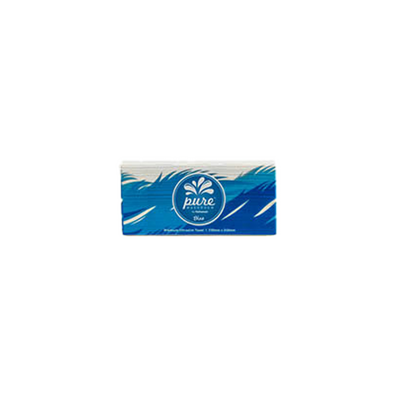 FSC® Mix Credit Pure Premium Washroom Blue Range Ultra Slim Hand Towel