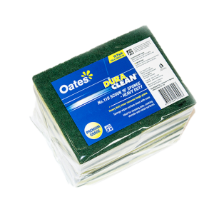 Scourer Sponge 15 x 10 Green x 10