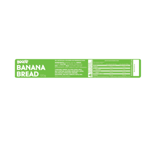 Boost Juice Banana Bread Labels x 500