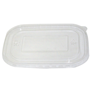 PET Lid for Rectangular Kraft Takeaway Container