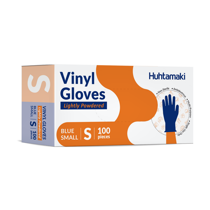 Gloves Vinyl Lightly Powdered Small x 100