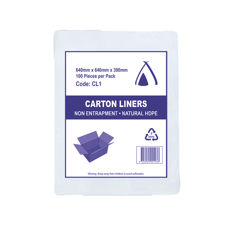 HDPE Carton Liner Roll 13um Perforated